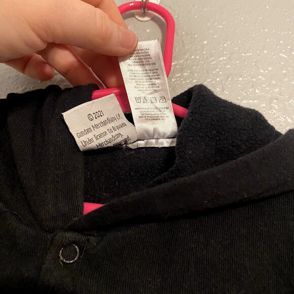 Guns N Roses Toddler Hoodie Shirt 18 Months Black Long Sleeve Graphic Baby Top - Picture 4 of 5